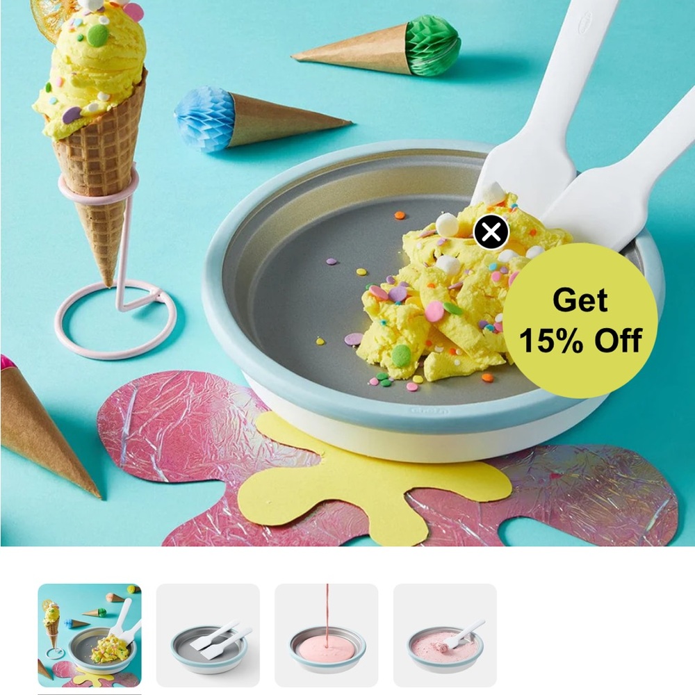 Chef'n instant ice cream maker
